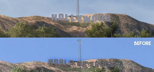 hollywood sign in los angeles 28ats 29 1 7ZR69