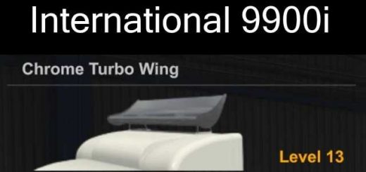 chrome turbo wing international 9900i 1 8A4X2