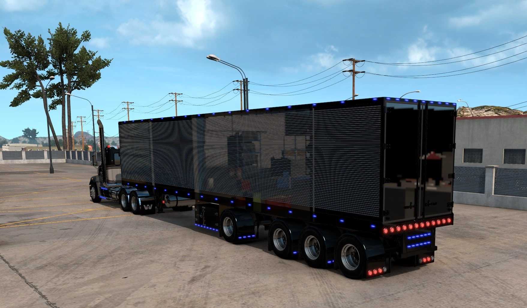 Прицеп атс. Прицеп для ATS 1.39. American Truck Simulator прицепы. American Truck Simulator моды прицепы. Прицепы из ATS В ETS 2 1.39.