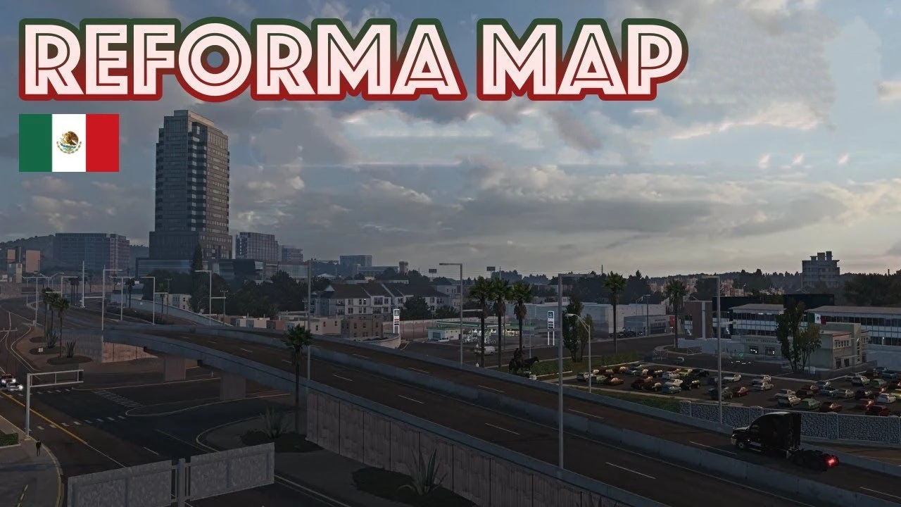 Reforma Map v2.3.1 (1.44.x) * ATS mods American truck simulator mods - ATSm...