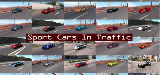 Sport Cars Traffic PackATS by TrafficManiac v11 CWWE