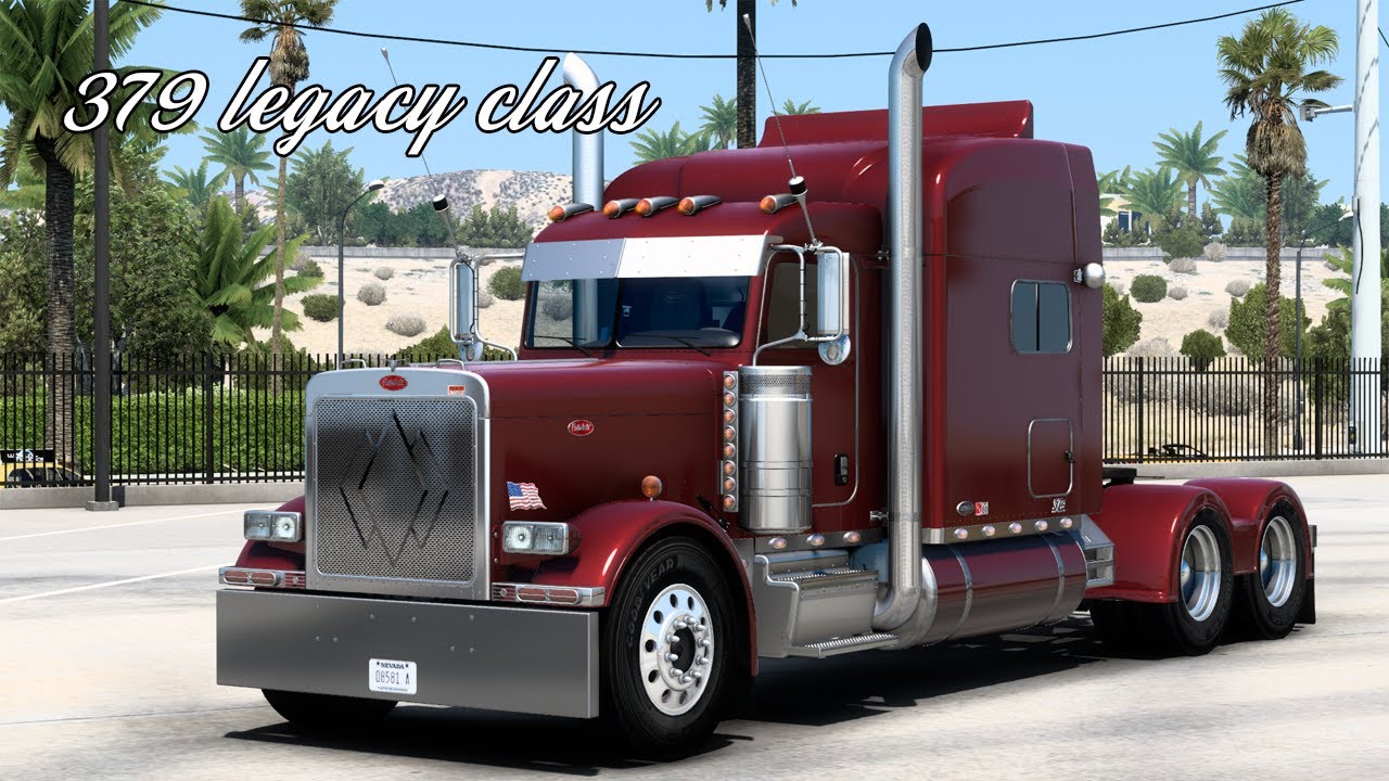 Грузовик Кока кола Peterbilt 279