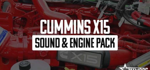 cummins x15 sound a engine pack v1 60Q3