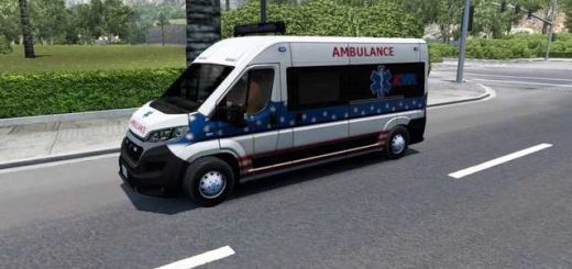 ram promaster ford transit high roof ambulances v1 X6365