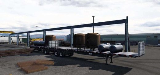 flatbed cargo variety for ats v1 VV76E