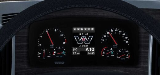 western star 49x improved dashboard v1 FWDZF