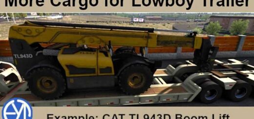more cargo for lowboy 1 S87VE