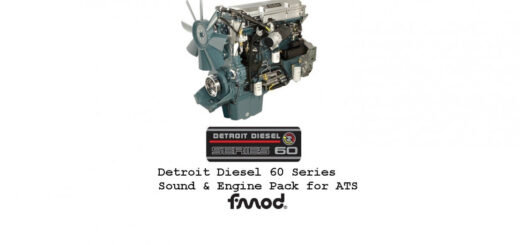 Detroit Diesel 60 Series engines pack fot ATS by eelDavidGT v 2 FEVD4