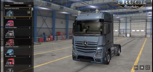 Mercedes New Actros 2014 by soap98 ATS v1 A2A28