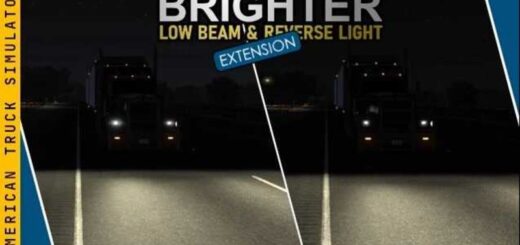 low beam headlight extension 1 44 C58R