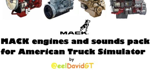 Mack engines and sounds pack for ATS by eelDavidGT v 1 0DRZQ