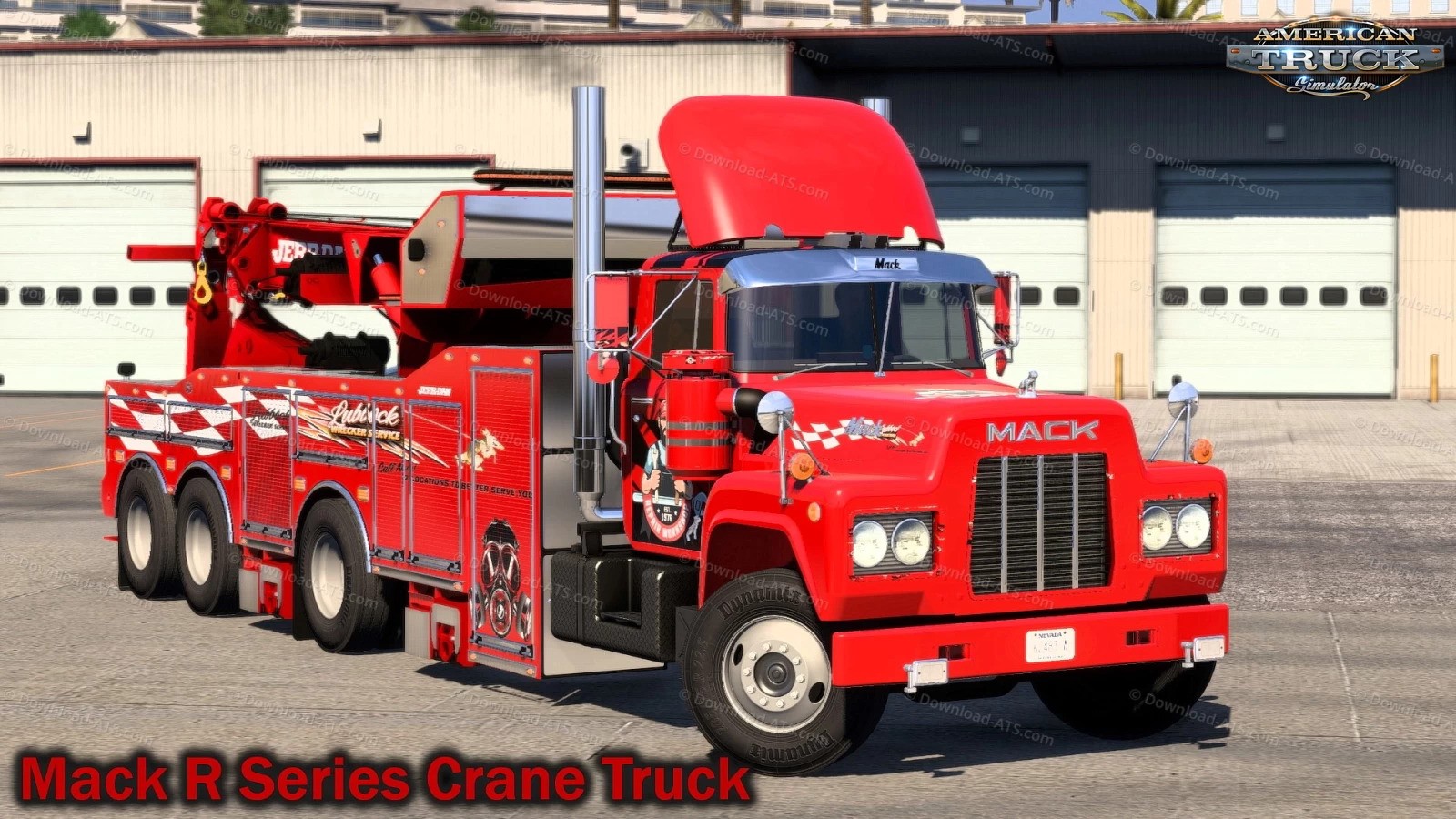 Mack R Series Crane Truck V10 Ats 149x Ats Mods American Truck Simulator Mods