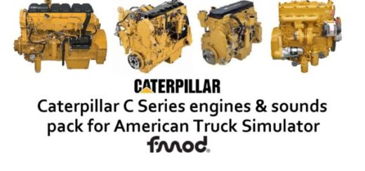 Caterpillar C Series engines pack v 1.5 for ATS v 1.44 1.51 601x338