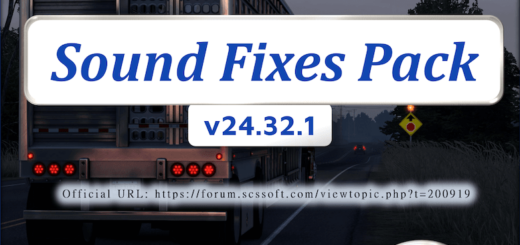 Sound Fixes Pack v24.32.1 for 1.51 open beta only 1