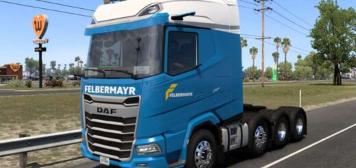 DAF 2025 ATS BY RODONITCHO MODS 1.0 1.51 26 09 2024 1