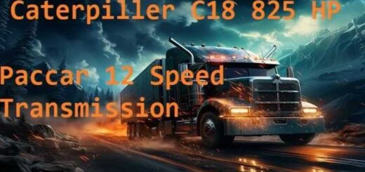 Caterpillar C18 Paccar Transmission v1.0