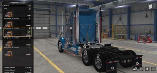 Kenworth T680 2014 Accesories Pack v4.0 2