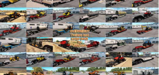 Overweight Trailers and Cargo Pack by Jazzycat v6.1.4 2