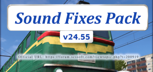 Sound Fixes Pack v24.55.1 for 1.53 open beta only 1 601x655