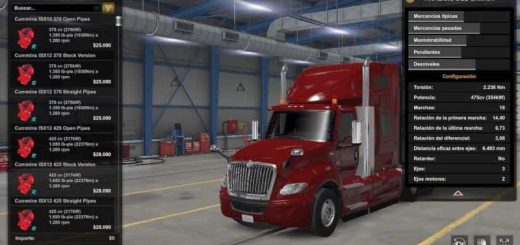 Cummins ISX engines sounds pack v2.3