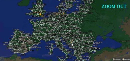 The World Background Map ETS2 v1 3