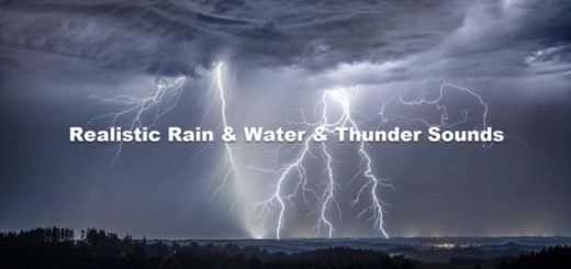 Realistic Rain Water Thunder Sounds V7.1
