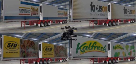 The Godfathers FTE Trailer Skins Pack v1.0