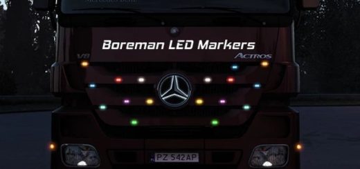 Boreman LED marker lights 1.53