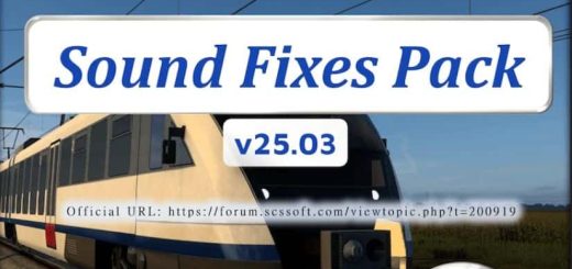Sound Fixes Pack v25.03