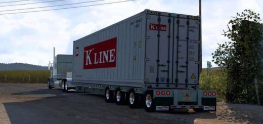 Max Atlas ATS Container Trailer v1.0 1