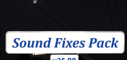 Sound Fixes Pack v25.09 for 1.54 open beta only 1