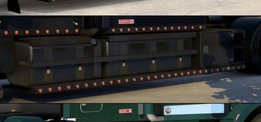 Custom Fueltanks for SCS Kenworth W900 v1.0