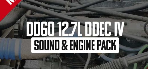 DD60 12.7L DDEC IV Sound Engine Pack v1.0 1.54