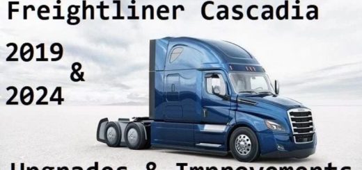 Freightliner Cascadia 2019 2024 Improvements v1.0.1.0