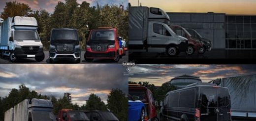 Mercedes Benz Sprinter Tourer Megamod 3