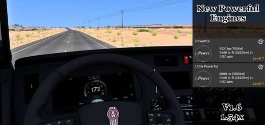 New Powerful Engines V1.6 1.54x