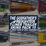 The Godfathers Freighter T Liner Trailer Skins Pack 19 v1.1