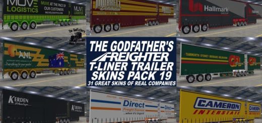The Godfathers Freighter T Liner Trailer Skins Pack 19 v1.1