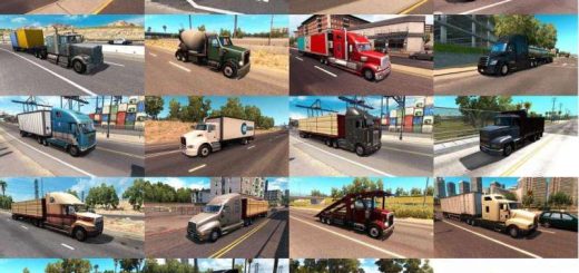 ats truck traffic pack by Jazzycat v3 W0757