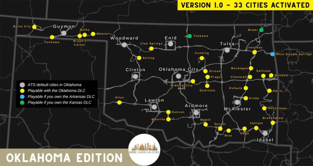 More American Cities Oklahoma v1.0 1.542