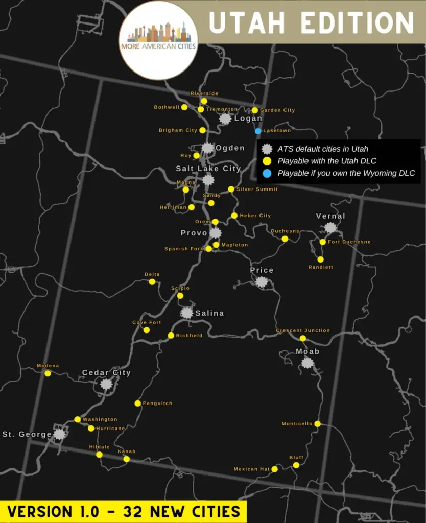 More American Cities Utah v1.1 1.542