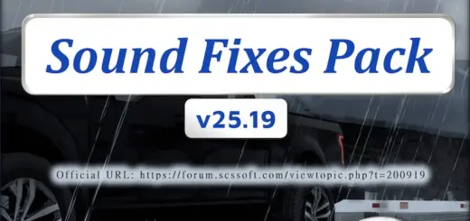 Sound Fixes Pack v25.19.1