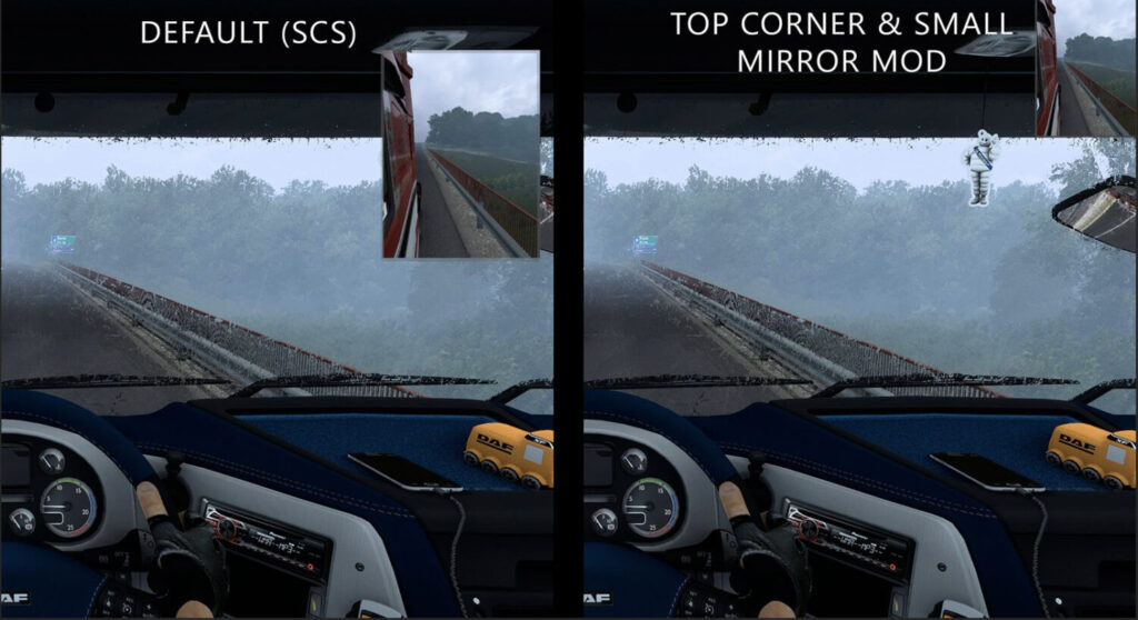 Top Corner & Small Mirrors 1.54