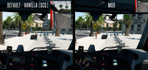 TOP CORNER & SMALL MIRRORS NO FRAME VERSION V1.54