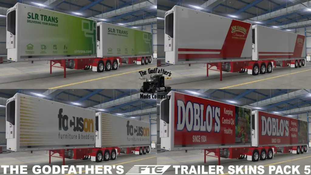 FTE Trailer Skins Pack The Godfather's FTE Trailer Skins Pack 5 v1.0