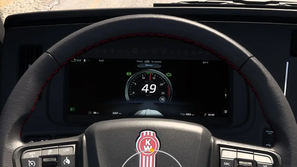 Kenworth T680 Next Gen Improved Dashboard v1.7 1.543