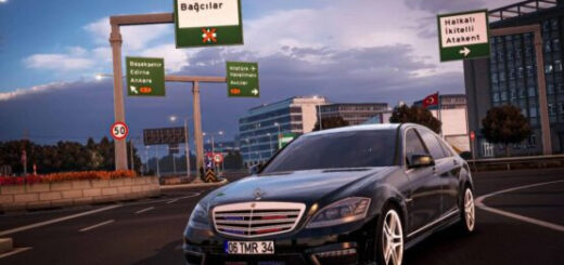 Mercedes Benz S65 AMG W221 1.54