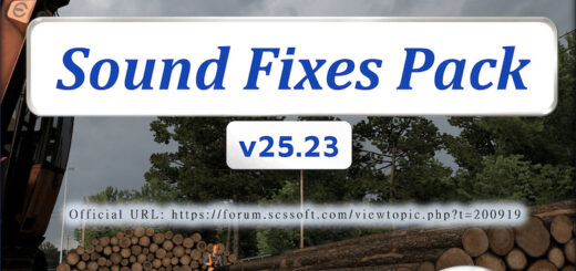 Sound Fixes Pack v25.23
