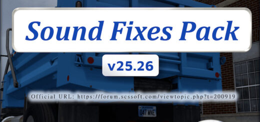 Sound Fixes Pack v25.26.1