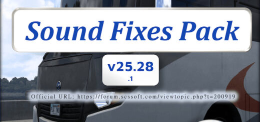 Sound Fixes Pack v25.28.1